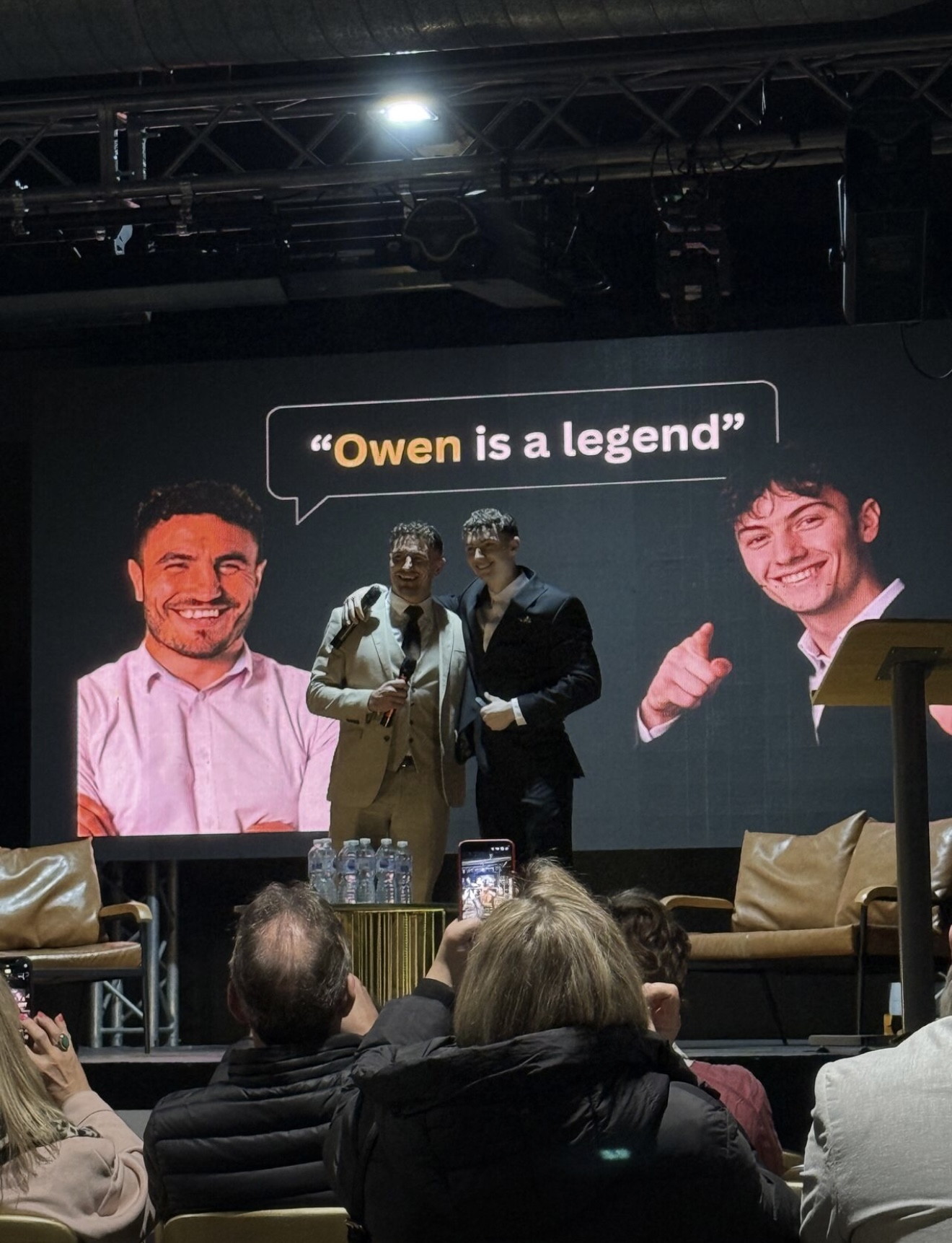 Owen Clater speaking — Advisory
